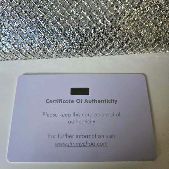 Jimmy Choo clutch Riane in Champagne - Picture 4 of 5